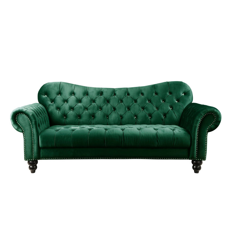 House of Hampton® Lizabeth Button Tufted Chesterfield Sofa